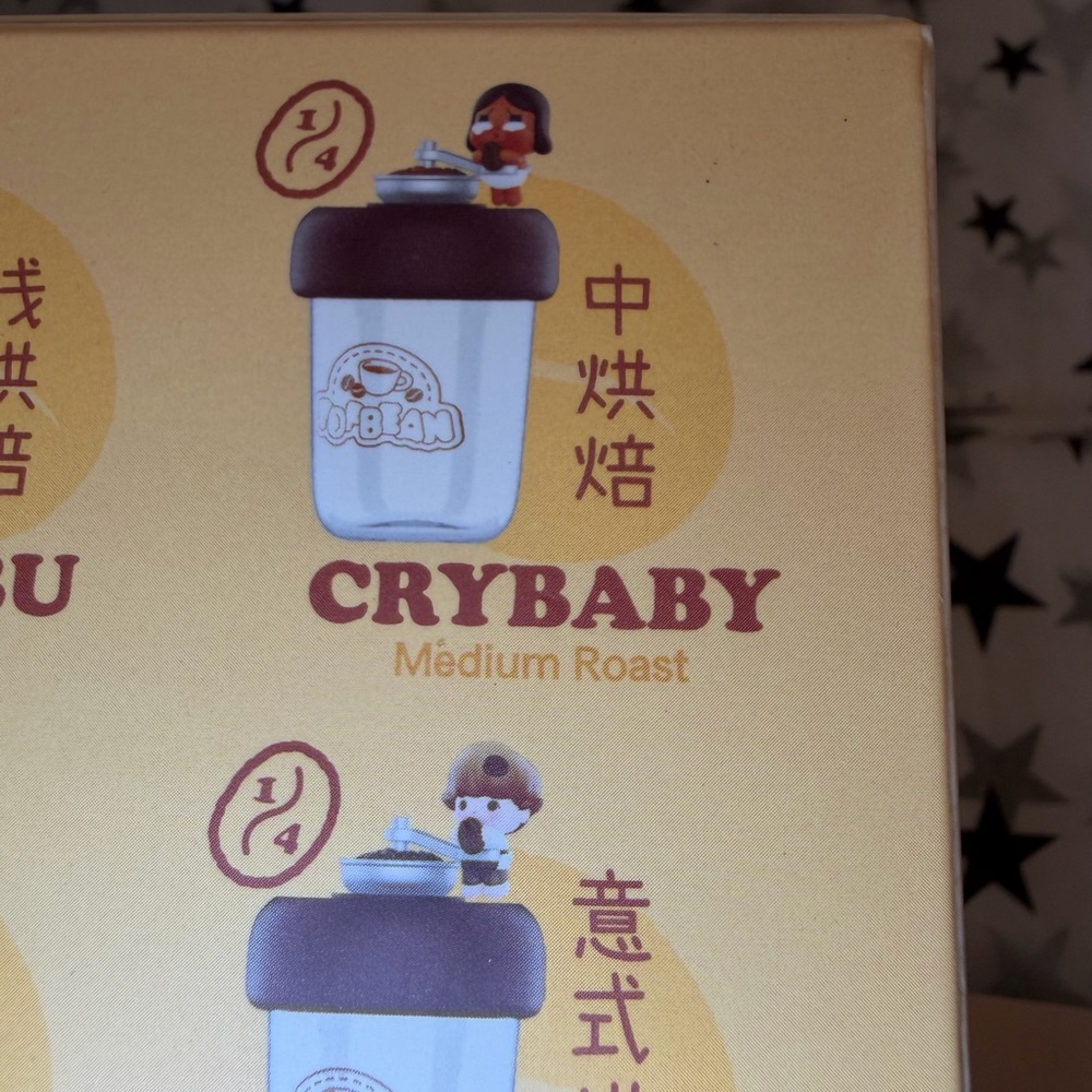 POP MART Crybaby Coffee Bean Jar + 10 Random Pop Beans (Open Box) ☕✨ - Picture 4 of 11